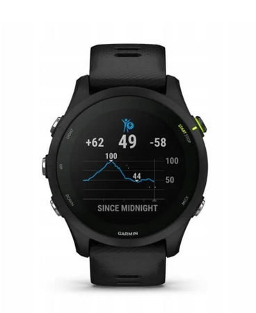 Zegarek sportowy Garmin Forerunner 255 Music Czarny 010-02641-30
