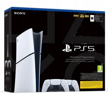 Konsola Playstation 5 Slim Digital D Chassis + dodatkowy pad DualSense