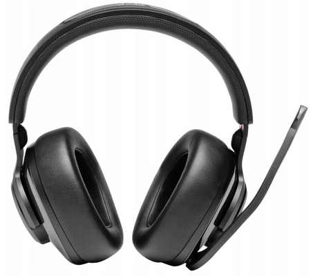 Słuchawki przewodowe wokółuszne JBL Quantum 400 Mikrofon Czarne Black