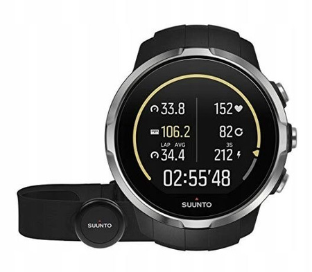 Suunto Spartan Sport Black Czarny + PAS HR NOWY