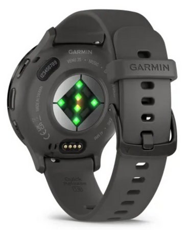 Smartwatch sportowy Garmin Venu 3S Szary Grafitowy Czarny 010-02785-00