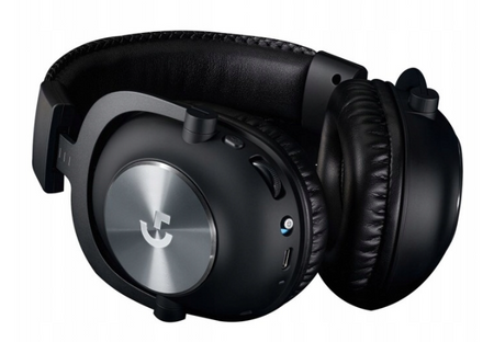 Słuchawki bezprzewodowe nauszne Logitech G Pro X Lightspeed Czarne Nowe