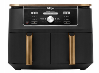 FRYTKOWNICA BEZTŁUSZCZOWA AIRFRYER NINJA AF400EUCP 2470W 9,5L DWA KOSZE