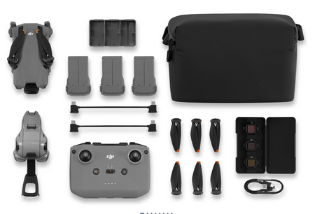 Dron DJI Mini 5 Pro z kontrolerem DJI RC-N3 i zestawem Fly More Combo