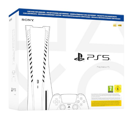 Konsola Sony Playstation 5 PS5 Refurbished z napędem i jednym padem Dual Sense CFI-1216