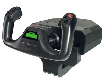 Joystick Logitech PRO FLIGHT Yoke System Komplet Wolant + Przepustnica NOWY