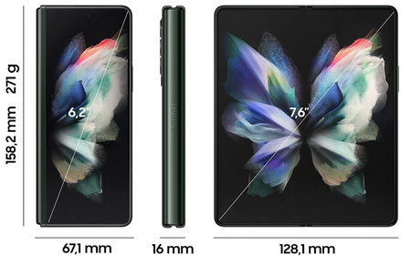 Samsung Galaxy Z FOLD 3 SM-F926 12/256GB Zielony