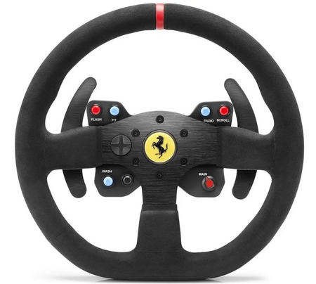 Kierownica Thrustmaster T300 Ferrari Alcantara PS 4 5 Pro Slim Pedały T3PA