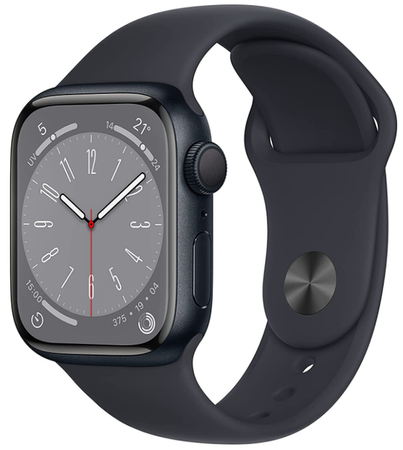 Apple Watch Series 8 GPS 41mm Czarny Midnight