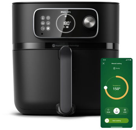 Frytkownica beztłuszczowa Philips Airfryer HD9875/90 Ovi Smart 2 XXL 8,3L