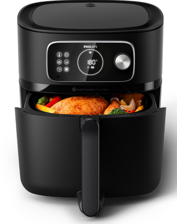 Frytkownica beztłuszczowa Philips Airfryer HD9875/90 Ovi Smart 2 XXL 8,3L