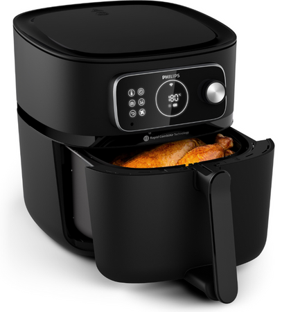 Frytkownica beztłuszczowa Philips Airfryer HD9875/90 Ovi Smart 2 XXL 8,3L