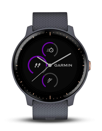 GARMIN Vivoactive 3 Music Granatowy Różowo-Złoty