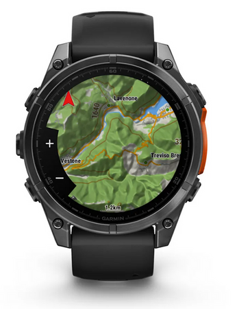 Garmin Fenix 8 47mm Slate Gray z Czarnym Paskiem