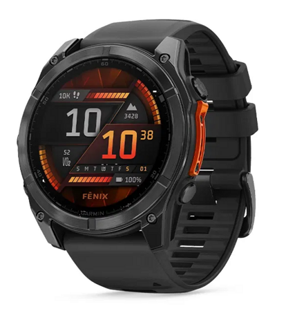 Garmin Fenix 8 51mm Slate Gray z Czarnym Paskiem