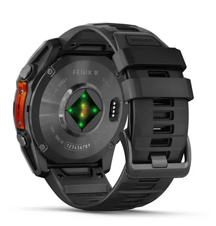 Garmin Fenix 8 51mm Slate Gray z Czarnym Paskiem