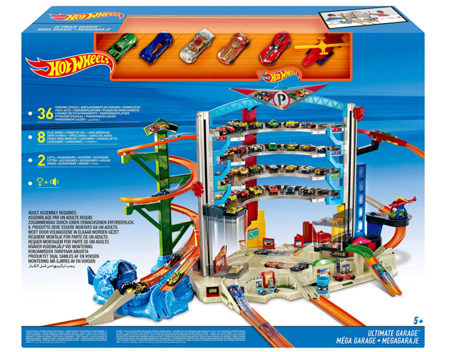 HOT WHEELS ZESTAW MEGA GARAŻ PARKING CMP80