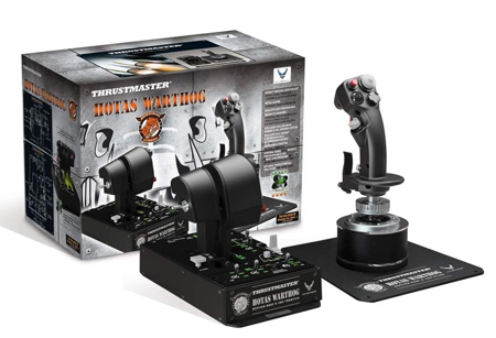 Joystick Thrustmaster Hotas Warthog + Przepustnica