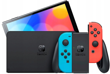 Konsola Nintendo Switch OLED Czerwono-Niebieska
