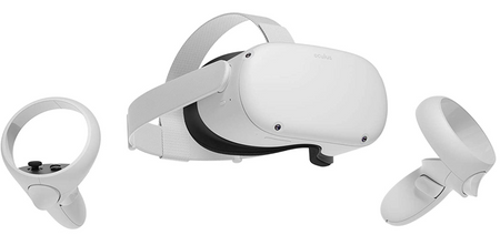 Oculus Quest 2 128GB GOGLE VR OKULARY + 2 KONTROLERY
