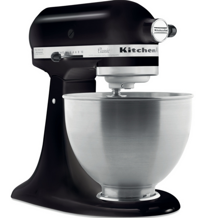 Robot planetarny KitchenAid 5K45SSEOB 4,3L Czarny Kuchenny Mikser Melakser