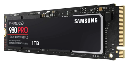 SSD SAMSUNG 980 PRO Gen 4 NVMe MZ-V8P1T0BW 1TB