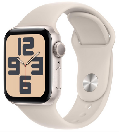 Smartwatch Apple Watch SE 2022 40mm Księżycowa poświata Beżowy